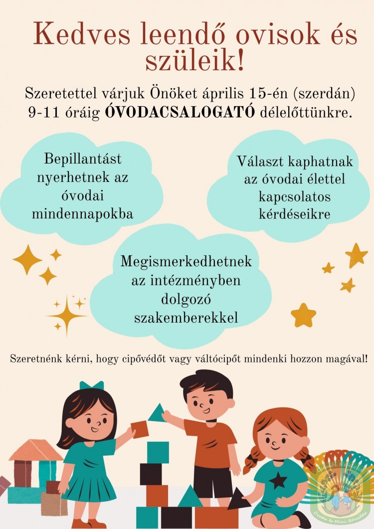 Nyílt nap az óvodában